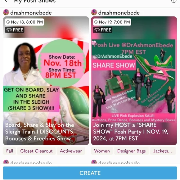 💕TUNE IN 💚 HOSTING a Handcrafted SILENT Auction Show TODAY💕💚 Nov. 13 @5EST - Picture 7 of 17